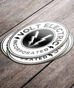 Circle vinyl Stickers