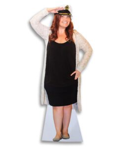 cardboard cutout standee