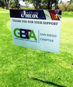 yard signs and displays